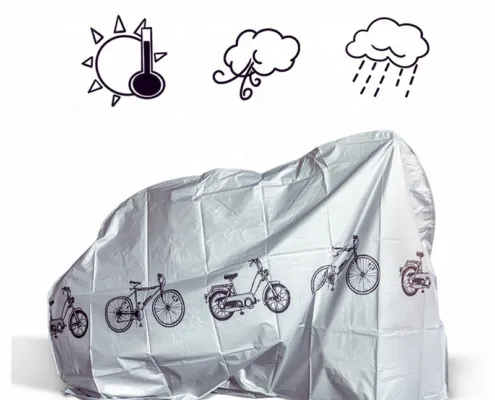 housse de pluie vélo personnalisée