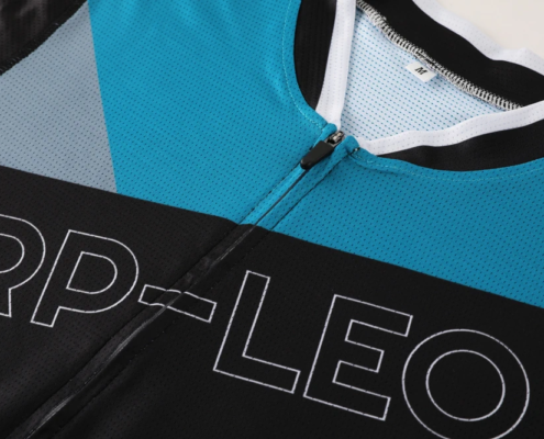 zoom maillot cycliste