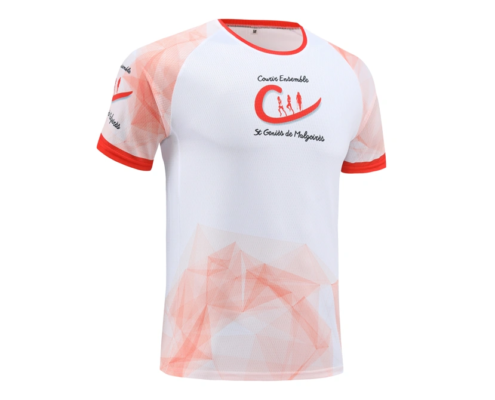 maillot running rouge 2
