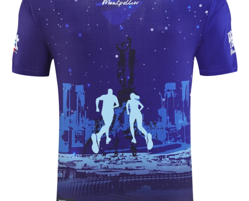 teeshirt running personnalisé dos