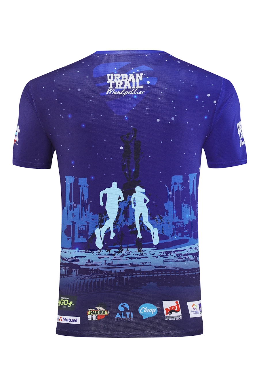 teeshirt running personnalisé dos