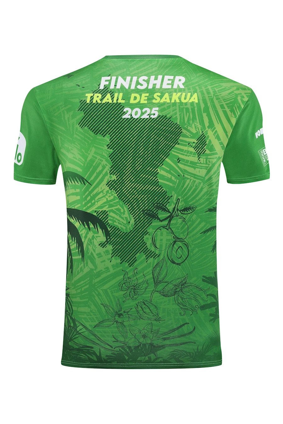 t-shirts running personnalisés dos