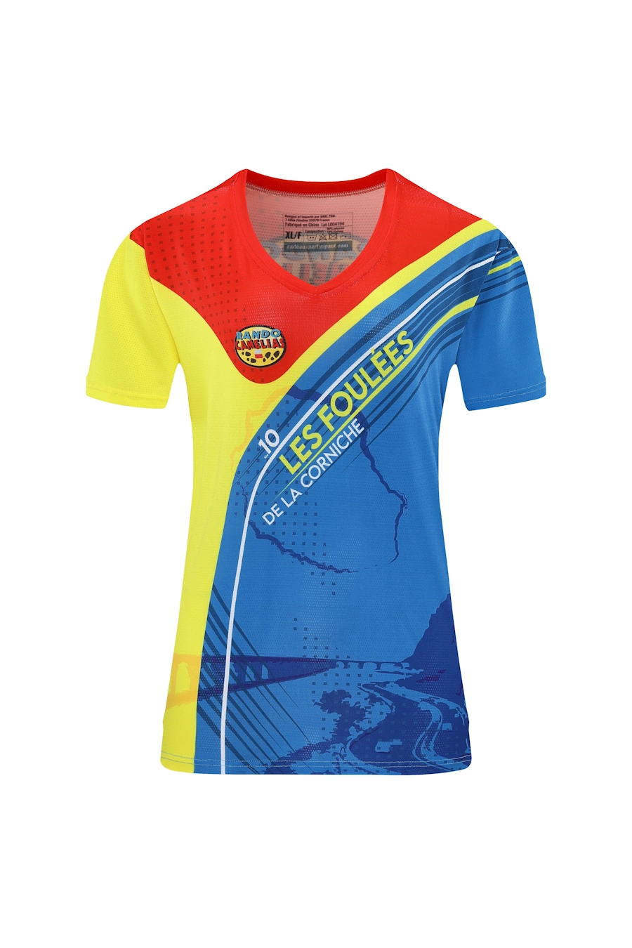 tshirt running femme personnalisé