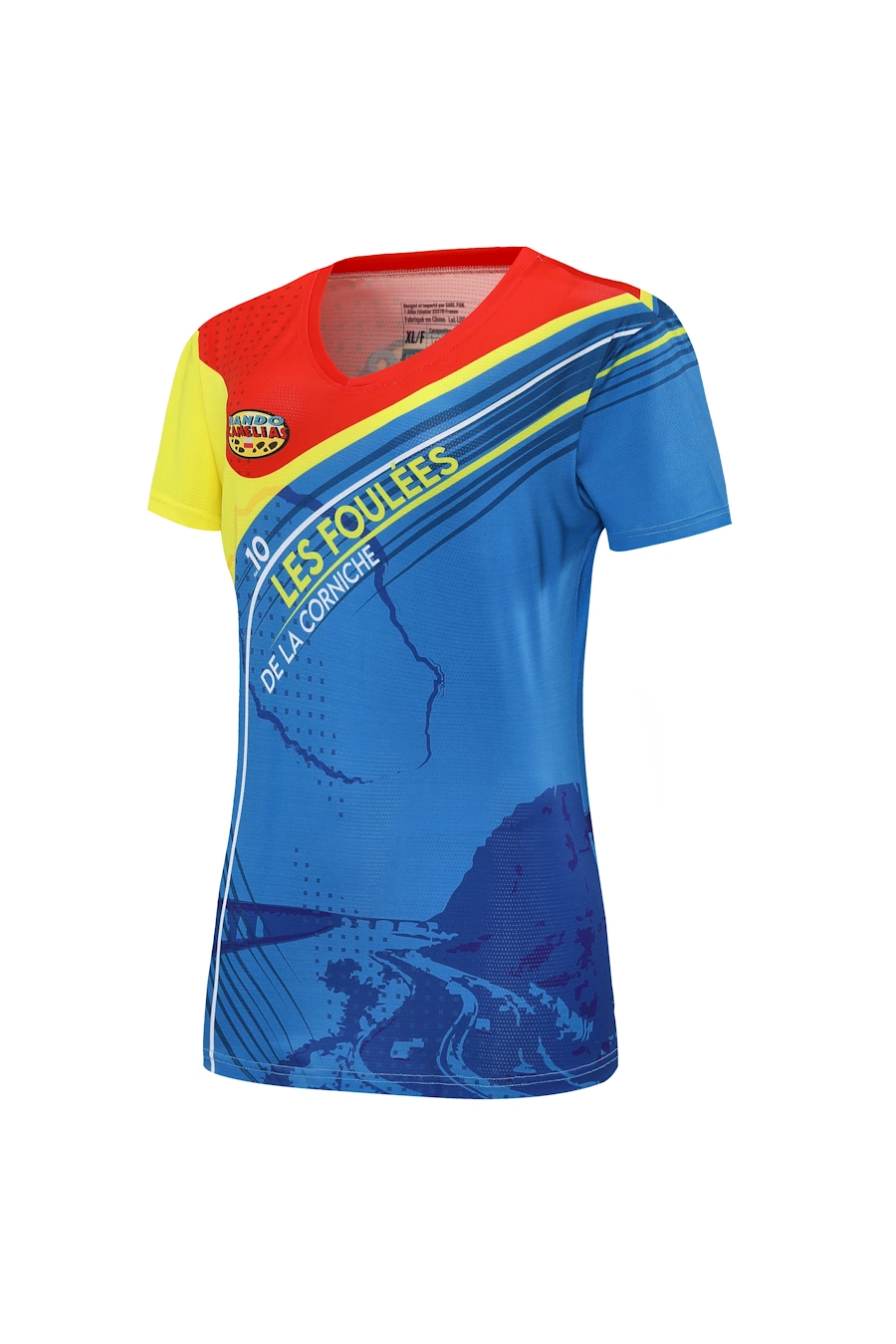 tshirts running femme personnalisés