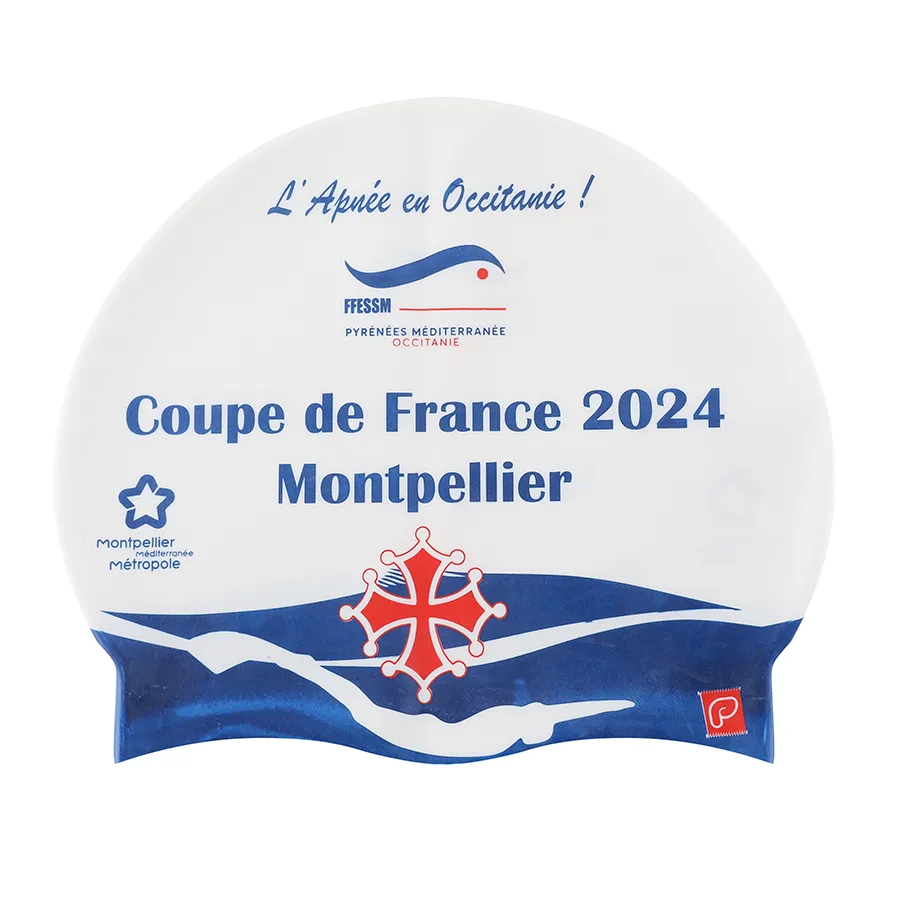 Bonnets05 bonnet de bain personnalisé coupe de france de'apnée