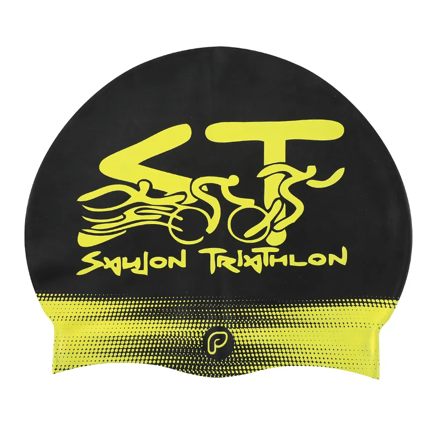 Bonnets26 bonnet de bain personnalisé pour un club de triathlon
