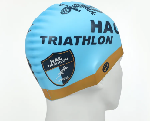 bonnet de bain triathlon personnalisé