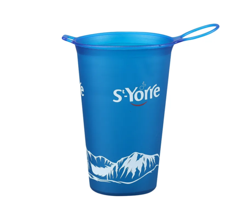gobelet rétractable bleu personnalisé