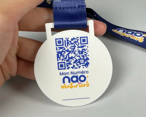 médaille pvc personnalisée
