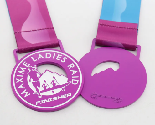 médailles finisher personnalisées
