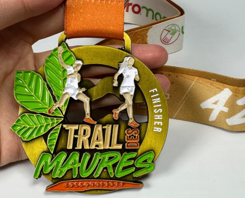 médaille personnalisée trail