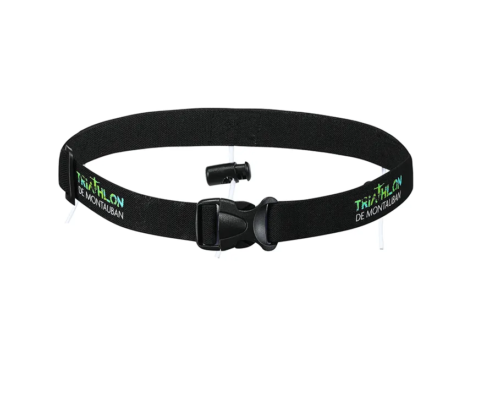 ceinture porte dossard sur mesure