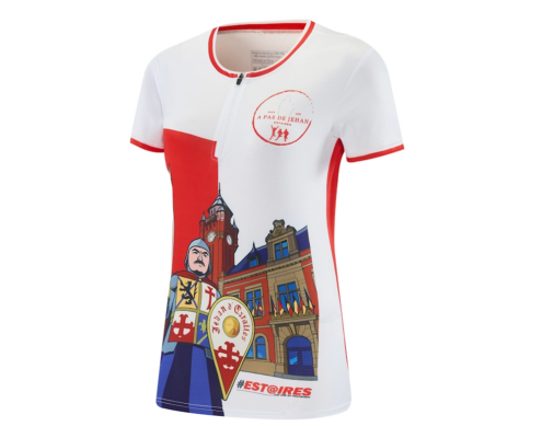 未命名会话12602 t-shirt running femme zippé personnalisé
