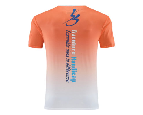 未命名会话15068 tshirt running zippé personnalisé dos